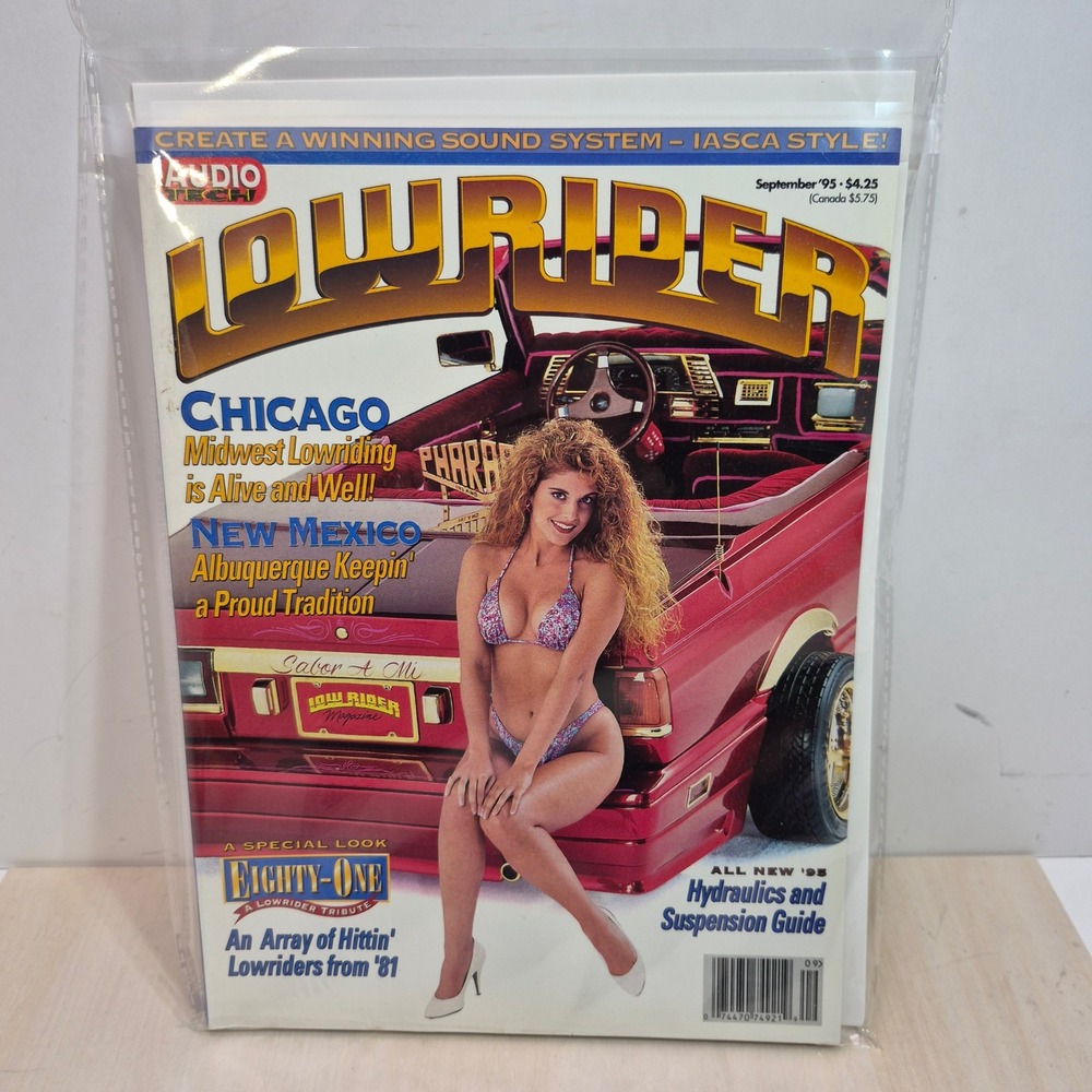 Lowrider Magazine September 1995 Chicago New Mexico Hydraulics NM cond
